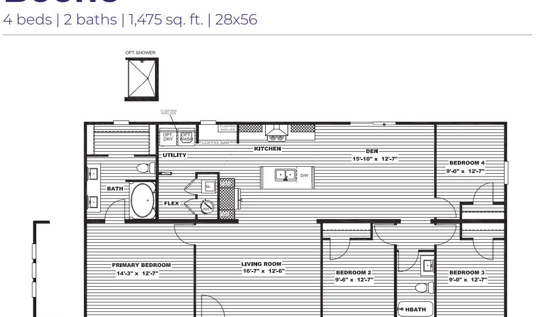 Boone_311_313_49 Floor Plan